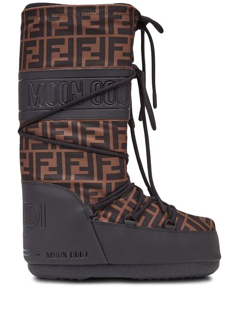 moon boot fendi|thigh high fendi boots.